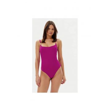 Costum de baie dama  C16WR0 A07 - Poliamida/Elastan - Roz