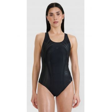 Costum de baie dama -  dintr-o bucata - elastan - negru