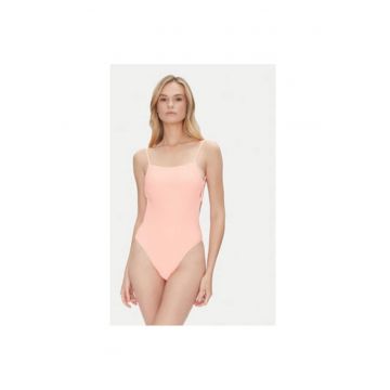 Costum de baie dama  EBJX100111 - Poliester/Elastan - Corai