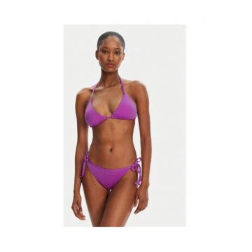 Costum de baie dama - Emporio Armani - Floare de cactus - violet - poliester-elastan
