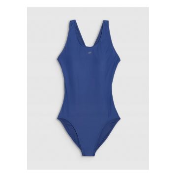 Costum de baie dintr-o bucata pentru femei  bleumarin - elastic - cupe detasabile