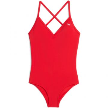 Costum de baie femei Puma V-Neck Cross-back 93508602