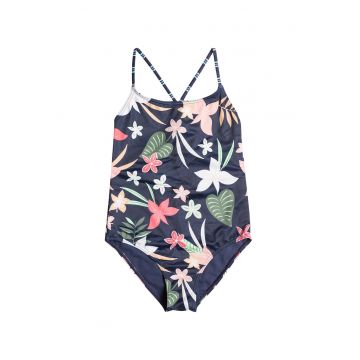 Costum de baie intreg cu model tropical Vacay Costum de baie intreg cu model tropical Vacay