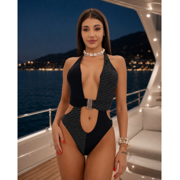 Costum de baie intreg cu spatele gol Vivienne