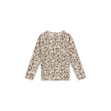 Konges Sløjd longsleeve de baie pentru copii culoarea verde Konges Sløjd longsleeve de baie pentru copii culoarea verde
