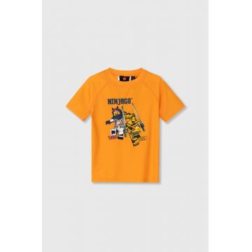 Lego tricou de înot pentru copii culoarea portocaliu Lego tricou de înot pentru copii culoarea portocaliu