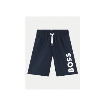 Pantaloni inot baieti -  Poliester - Negru