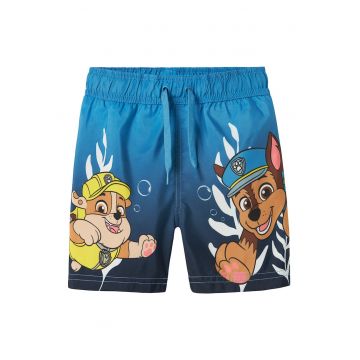 Pantaloni scurti de baie baieti  13239658 - Poliester - Albastru