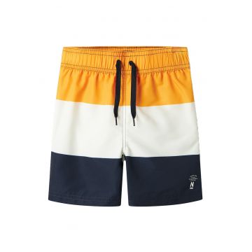 Pantaloni scurti de baie baieti  13239871 - Poliester reciclat - Multicolor