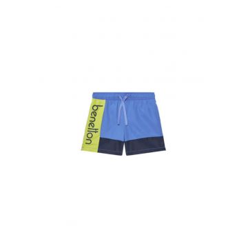 Pantaloni scurti de baie baieti  5JD00X00S - Poliester - Albastru