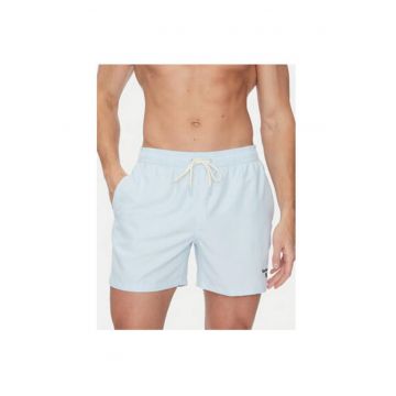 Pantaloni scurti de baie barbati  MSW0064BU61 - Poliester - Albastru deschis