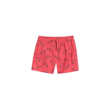 Pantaloni scurti de surf pentru baieti  rosii