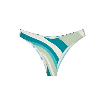 Slip dama  10222864 - Poliamida/Elastan - 36 EU - Albastru/Verde