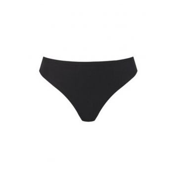 Slip de baie dama -  plastic - negru/verde