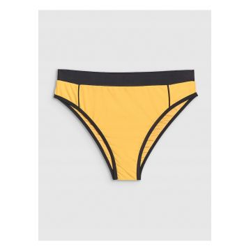 Slip de bikini pentru femei  galben - elastic - sintetic