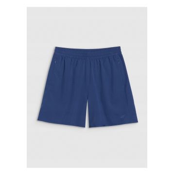 Sort de Plaja Dama  BleuMarin - Poliester - Uscare Rapida - 4Way Stretch - Marimi XS - Sport Inot - Confortabil & Elastic - Buzunare cu Fermoar