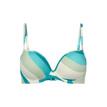 Sutien de baie dama  10222231 - Poliamida/Elastan - Albastru