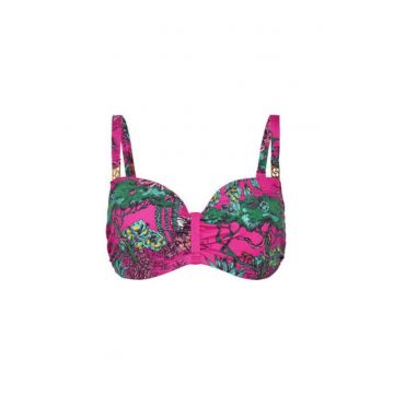 Sutien de baie dama  C17UN5 A10 - Poliamida/Elastan - Roz