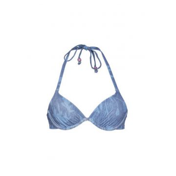 Sutien de baie dama  C22JMA A18 - Poliamida/Elastan - Albastru