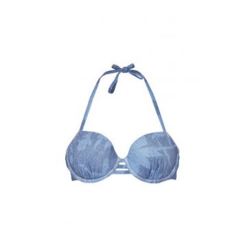 Sutien de baie dama  C22JN9 A18 - Poliamida/Elastan - Albastru