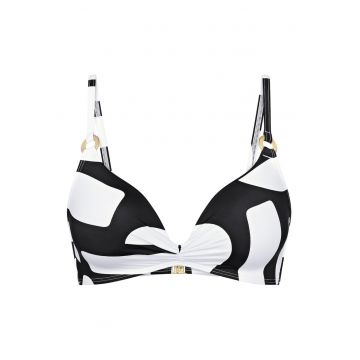 Sutien de baie dama  Negru/Ecru