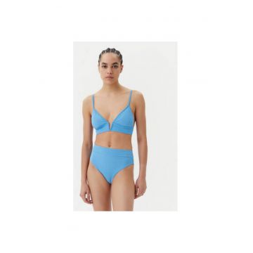 Sutien de baie dama  PT3189SLG003 - Poliester reciclat - Albastru