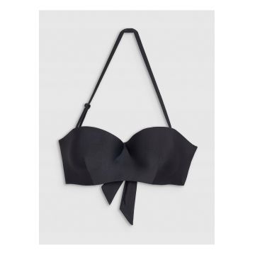 Sutien de bikini  negru - croiala confortabila - material elastic -