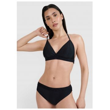 Sutien de bikini  negru - design clasic - cupe detasabile - material sintetic