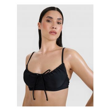 Top de baie dama -  bikini - sintetic - negru