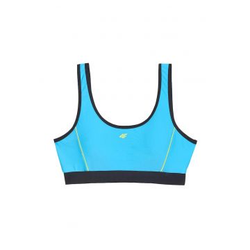 Top de baie dama WSS25UBKTF077-33S - 4F - Elastan - Albastru/Negru