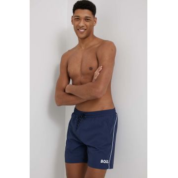 BOSS pantaloni scurți de baie culoarea bleumarin 50469607