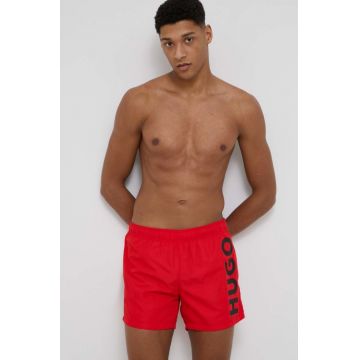 HUGO pantaloni scurți de baie culoarea roșu 50469303