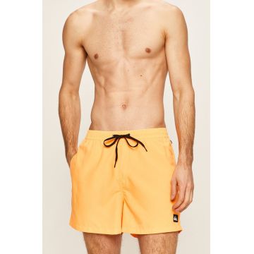 Quiksilver pantaloni scurti de baie culoarea portocaliu