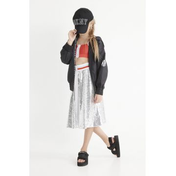 Dkny costum de baie copii culoarea portocaliu