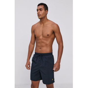 Lyle & Scott Pantaloni scurți de baie culoarea albastru marin