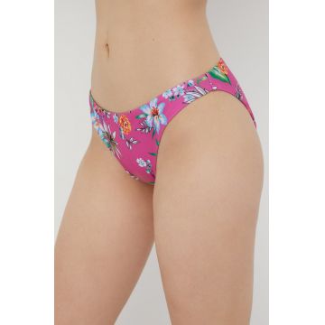 Superdry chiloti de baie culoarea roz