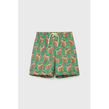 GAP pantaloni scurti de baie copii culoarea verde