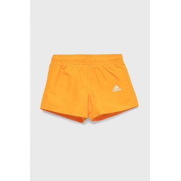 adidas Performance pantaloni scurti de baie copii HD7366 culoarea portocaliu