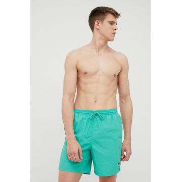 Lyle & Scott pantaloni scurti de baie culoarea verde