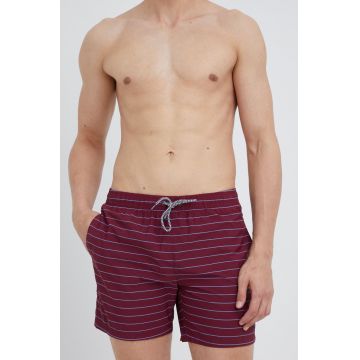 Protest pantaloni scurti de baie culoarea bordo Protest pantaloni scurti de baie culoarea bordo